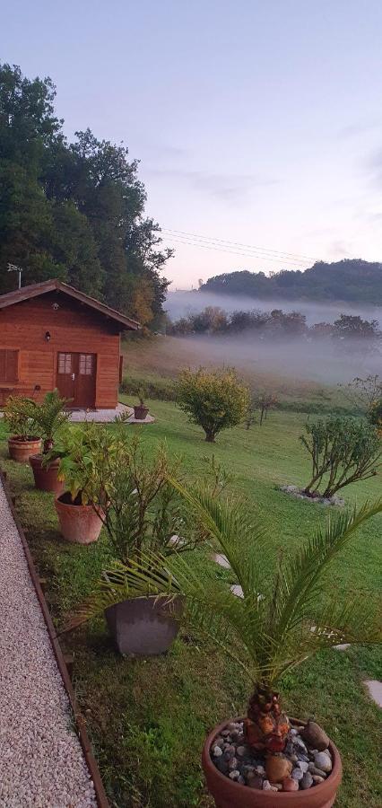 Chalet Charmant A Dausse Avec Piscine Et Jardin Ngoại thất bức ảnh