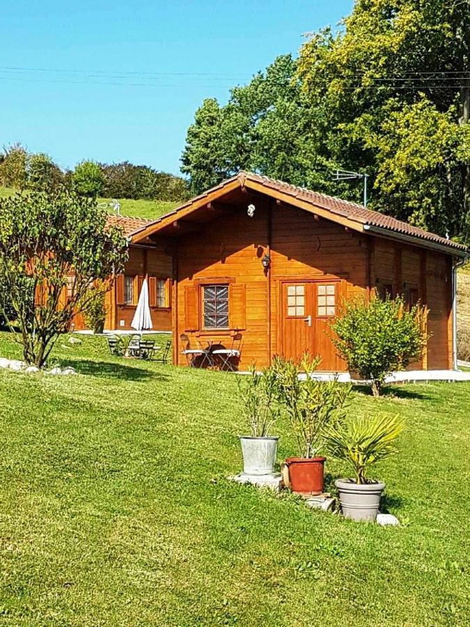 Chalet Charmant A Dausse Avec Piscine Et Jardin Ngoại thất bức ảnh
